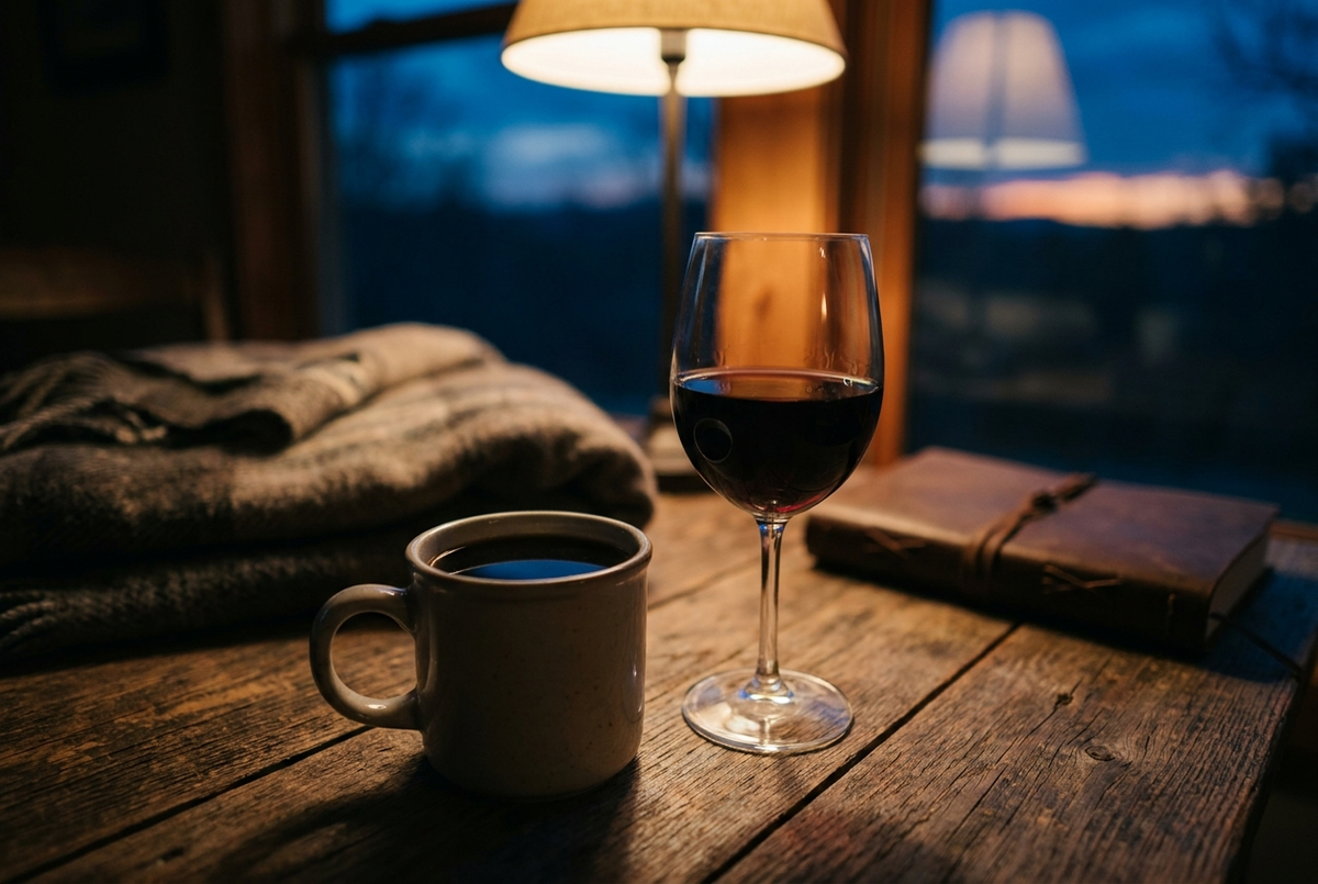 Kaffee, Alkohol und Ihr Schlaf: Die Chemie des Abends