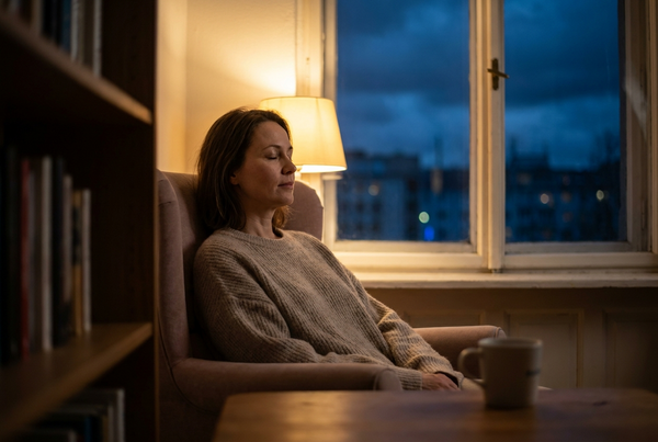 Gedankenkarussell nachts: Schlaf, Stress und innere Unruhe